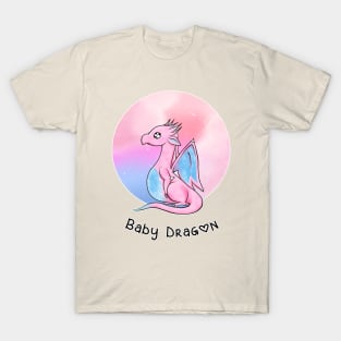 Cotton Candy Baby Dragon T-Shirt